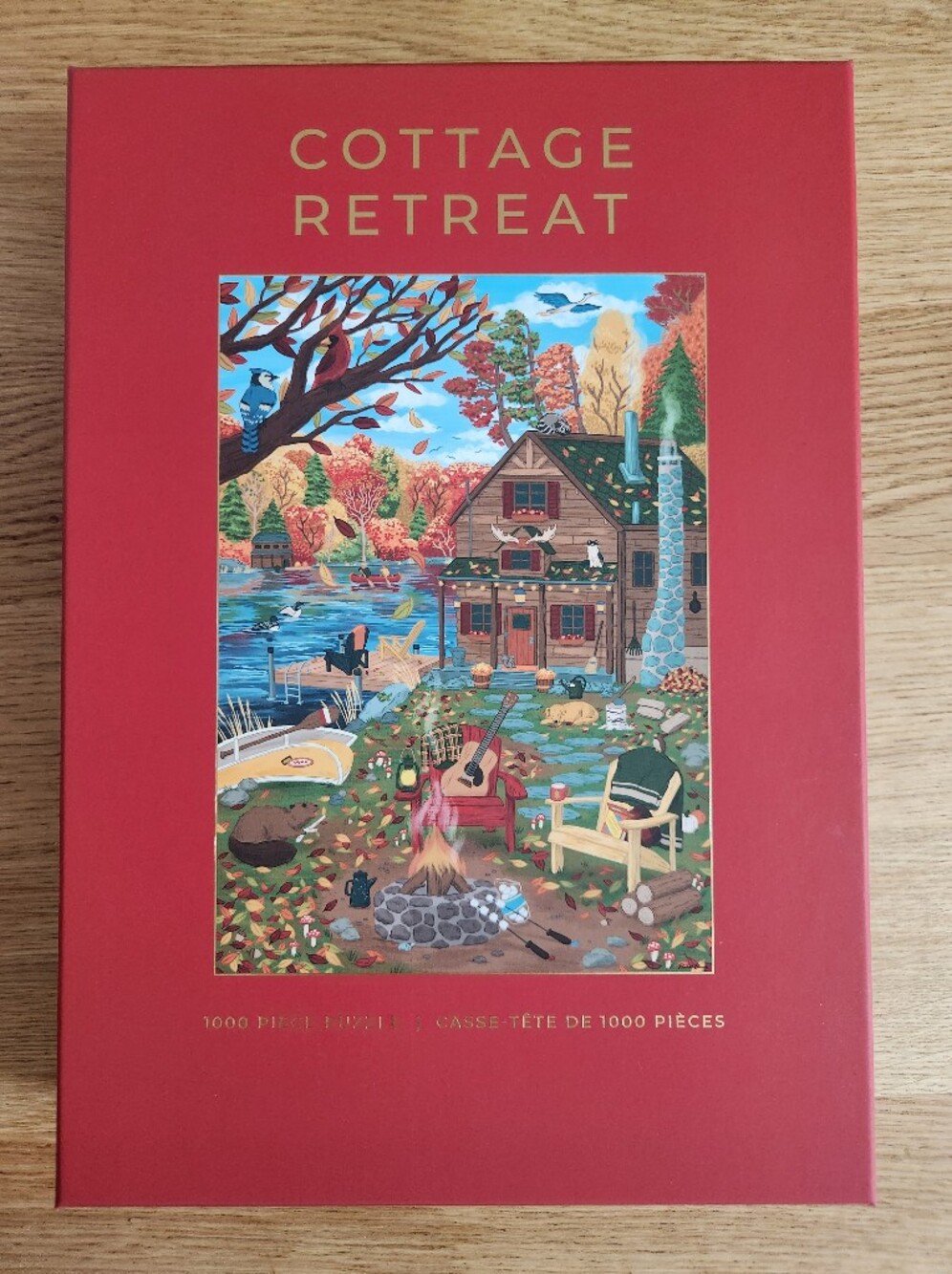 New Hobbry Cottage Retreat 1000 Piece Puzzle